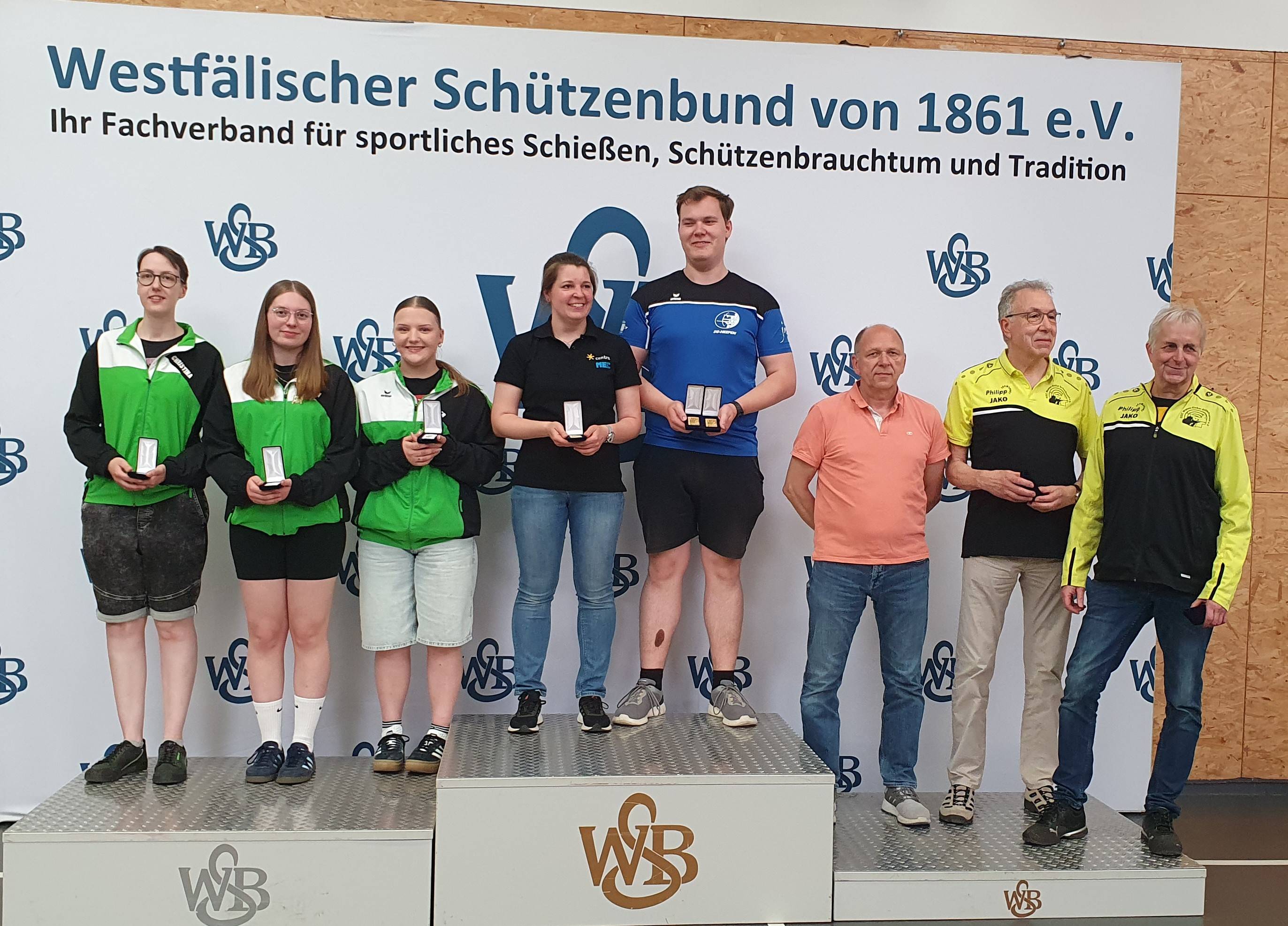 Bronzemedaille Mannschaft DSC KK 30 Schuss