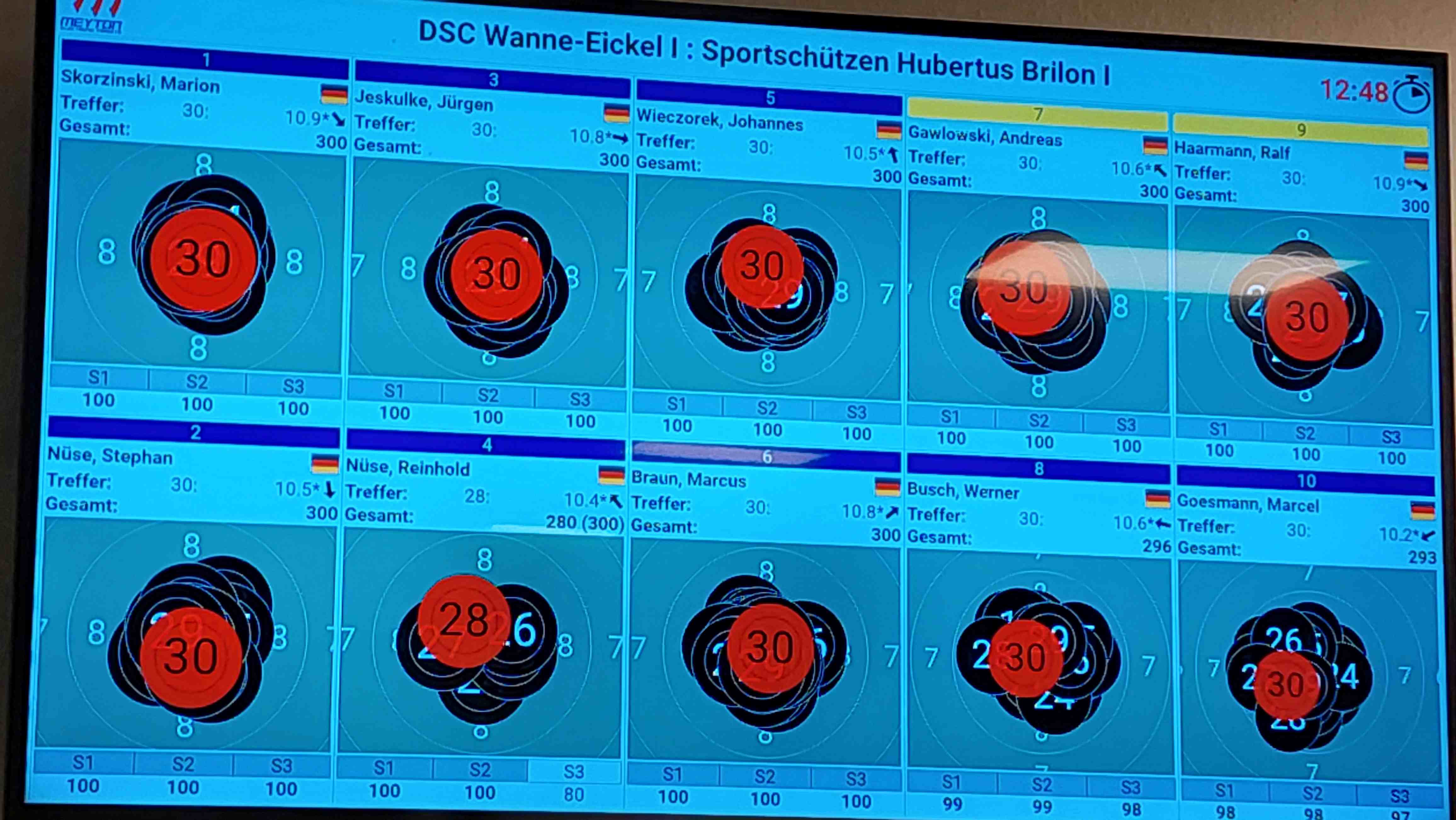 Ergebnis DSC I gegen Brilon